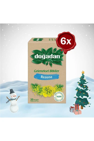 Doğadan Yılbaşı Paketi Rezene Bitki Çayı x 6 ürün görseli 1