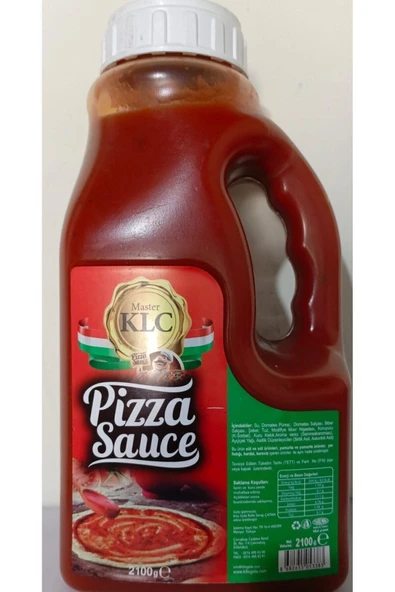 KLC Pizza sosu pizza sauce 2100 Gr * 6 Adet Toptan Koli ürün görseli 1
