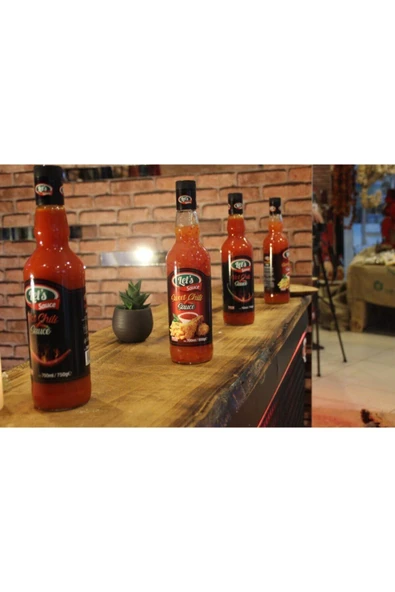 Emoka Let's Hot Chili Sos 700 ml - Resim 4