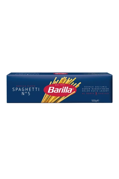 Barilla Spagetti (Spaghetti) Makarna No5 500 Gr x 1 Adet ürün görseli 1