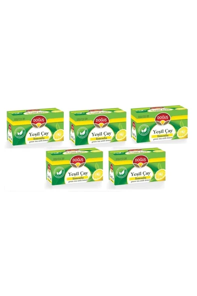 Doğuş Yeşil Çay Limonlu 5 Adet X 20 Li ürün görseli 1