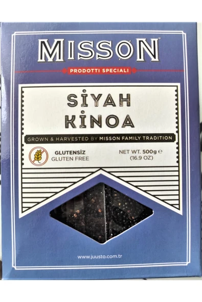 MİSSON Glutensiz Kinoa Siyah Ithal Black Quinoa 500 G ürün görseli 1