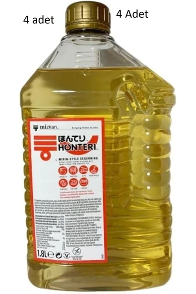 Mizkan Honteri Mirin Tatlı Pişirme Sosu 1.8 Lt * 4 Adet 1 Koli ürün görseli 1