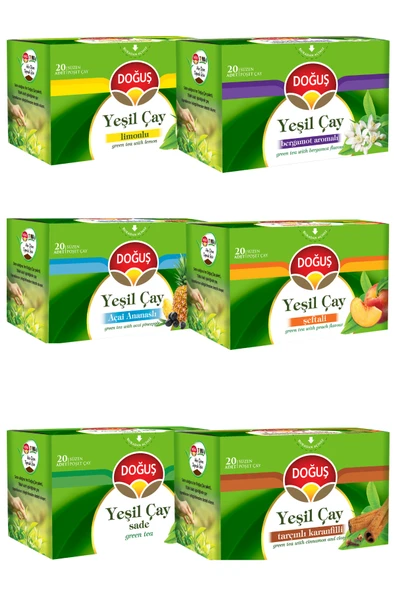 Doğuş Yeşil Çay Şeftali 20'li - Resim 3