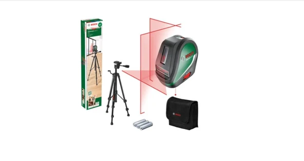Bosch Universal Level 3 Set Çapraz Çizgi Hizalama Lazeri - 0603663905 ürün görseli 1