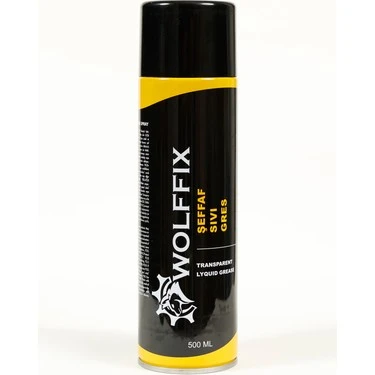 WOLFFİX ŞEFFAF SIVI GRES 500 ML ürün görseli 1