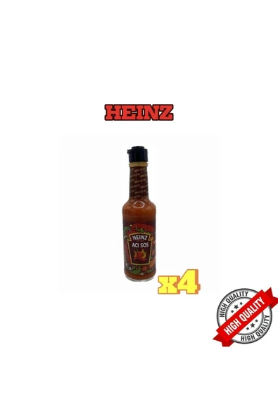 Heinz Acı Sos 160gr * 4 Adet ürün görseli 1