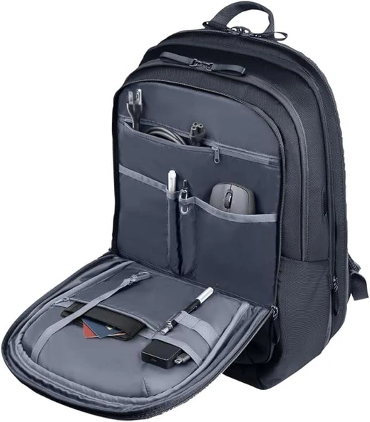Hp Travel Plus 30L 17 inç Laptop Sırt Çantası Siyah A2CC9AA ürün görseli 1
