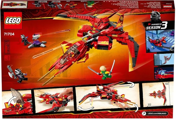 Lego 71704 Ninjago Kai'nin Uçağı - Resim 2