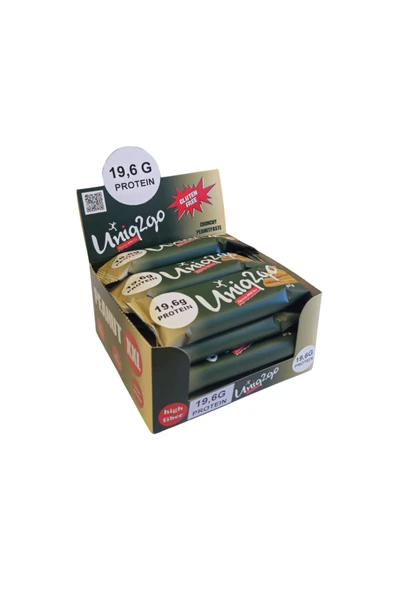 Uniq2Go Peanut Xxl Protein Bar 67 gr 12 Adet ürün görseli 1