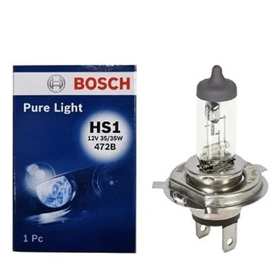 Bosch Ampul Purelight -12V Hs1 H4 Motosiklet Tipi 35/35W -PX43T ürün görseli 1