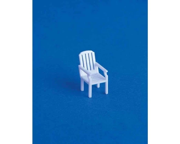 Maket Balkon Sandalyesi 1/100 Ölçek 4'lü ürün görseli 1