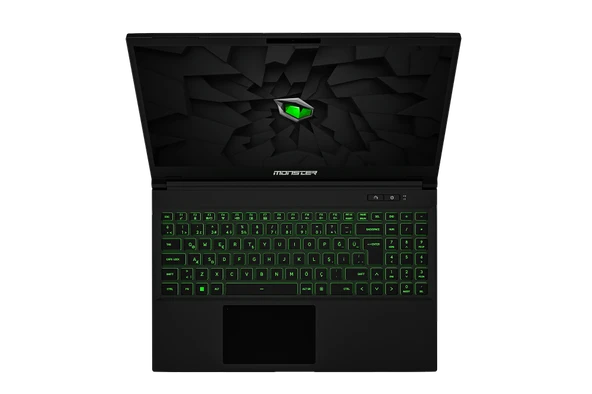 MONSTER ABRA A5 V15.6 MODEL Intel i7-10750H Nvidia GTX1650 4GB EK 8 GB RAM BELLEK 256 GB SSD 2. EL ÜRÜN KOZMETİK 10/9 ürün görseli 1