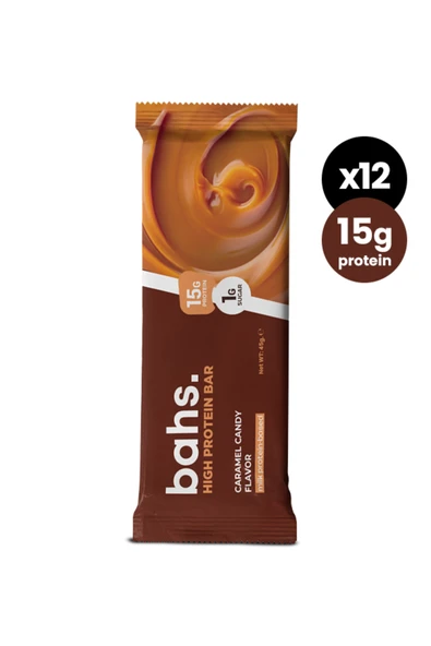 bahs. Whey Protein Bar - Caramel Candy ürün görseli 1