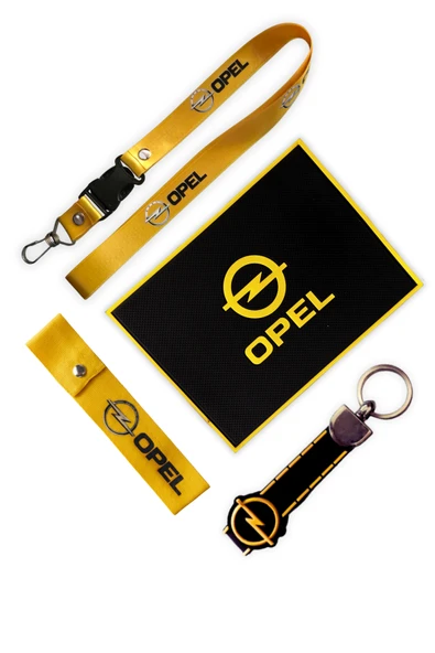 Opel Torpido Üstü Kaydırmaz Ped / Tampon Dili Çeki Ipi & Oto Ayna Askısı / Silikon Anahtarlık ürün görseli 1