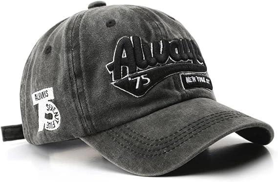 Valkyrie Vintage Baseball Şapka Unisex Ayarlanabilir Pamuk Spor Günlük Şapka Cap Siyah ürün görseli 1
