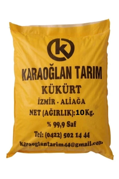 karaoğlan tarım Akrep Yılan Domuz Kovucu Kükürt 10 Kg ürün görseli 1
