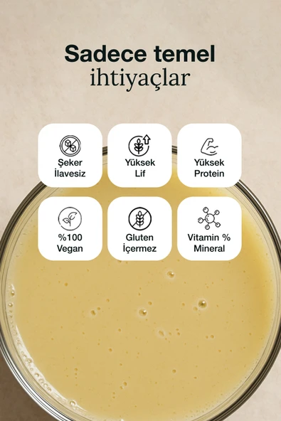bahs. Proteinli Öğün Tozu - Happy Banana 600gr - 10 Servis - Resim 5
