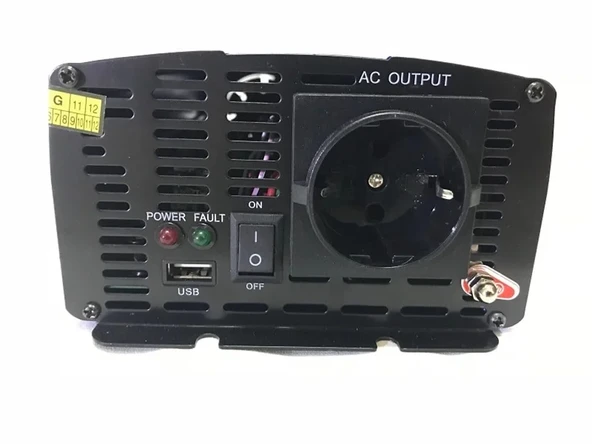 500 WATT 12 VOLT TAM SİNÜS İNVERTER - Resim 3