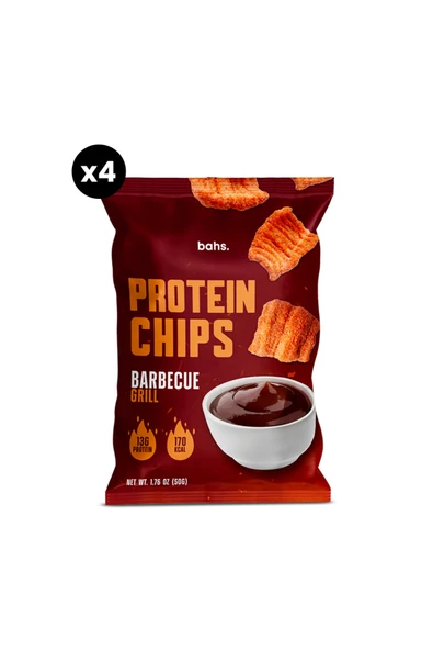bahs. Protein Chips - Barbecue Grill - x4 Adet ürün görseli 1