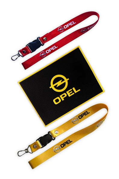 Opel Torpido Üstü Kaydırmaz Ped / Oto Ayna Askısı & Anahtarlıklı Ayna Ipi 2'li ürün görseli 1