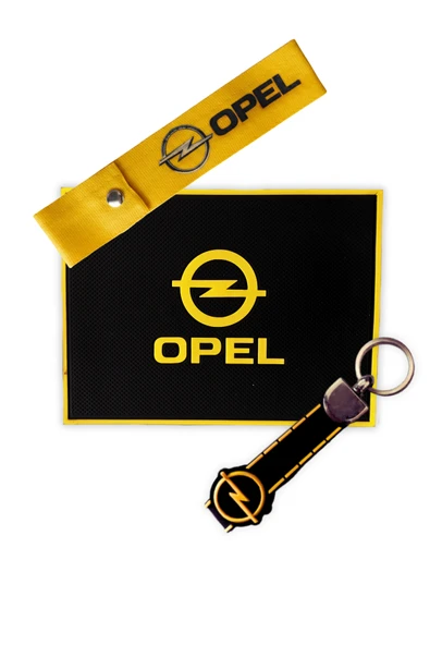 Opel Torpido Üstü Kaydırmaz Ped / Tampon Dili Çeki Ipi / Silikon Anahtarlık ürün görseli 1