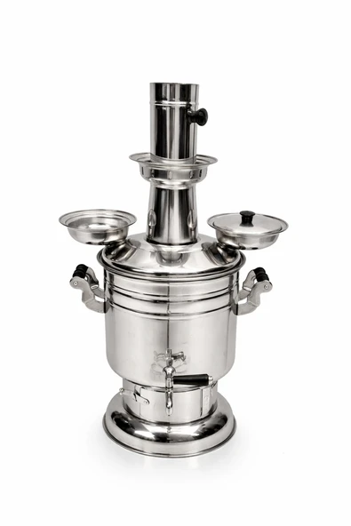 Dorello Paslanmaz Çelik 7 Litre Semaver Büyük Kapasiteli ürün görseli 1