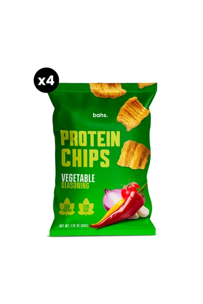 bahs. X4 Adet - Protein Chips - Vegetable Seasoning ürün görseli 1