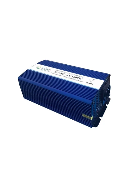 1000 WATT 12 VOLT TAM SİNÜS İNVERTER ürün görseli 1