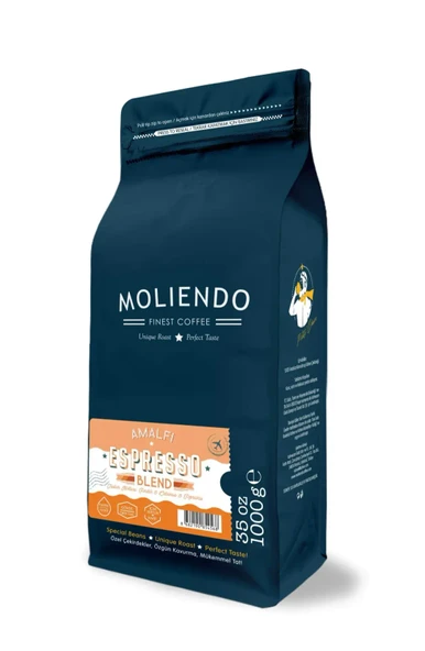 Moliendo Amalfi Espresso Blend Çekirdek Kahve 1 kg ürün görseli 1