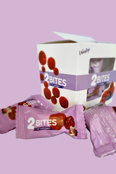 Uniq2go 2 Bites Kolajen Protein Topu 10x16 g ürün görseli 1
