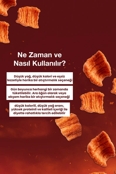 bahs. Protein Chips - Barbecue Grill - x4 Adet - Resim 5
