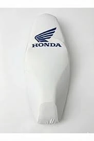 HONDA UYUMLU SELE KILIFI BEYAZ-SİYAH ürün görseli 1