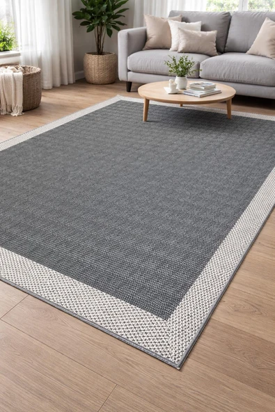 Modern Sisal Serisi Dijital Baskı Sisal Dokuma Halı SLH003 RENKLİ 180 X 280 ürün görseli 1