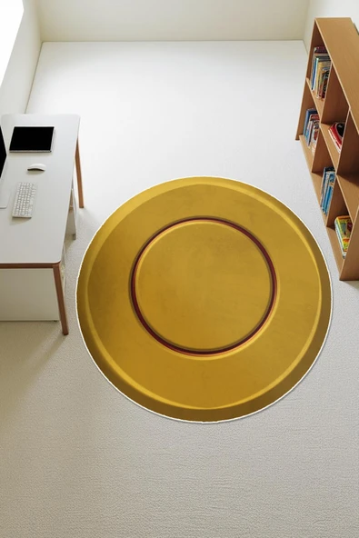 Dijital Baskı Kaymaz Taban Çocuk ve Genç Odası Halısı H0387 RENKLİ 140 X 140 ürün görseli 1