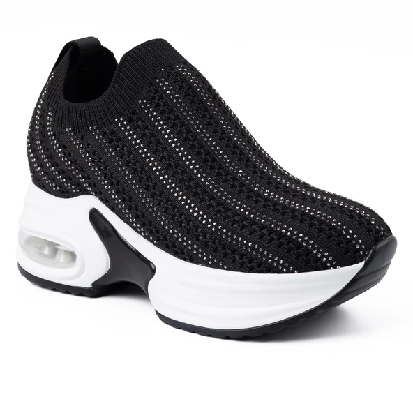 Guja 300 3 26YA Kadın Sneaker Günlük Ayakkabı Siyah ürün görseli 1