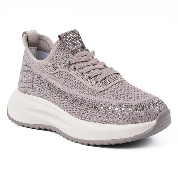 Guja 301 3 26YA Kadın Sneaker Günlük Ayakkabı Vizon ürün görseli 1