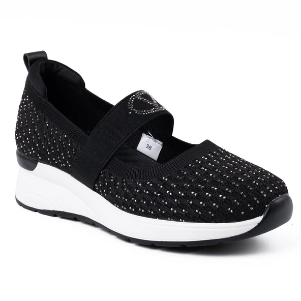 Guja 305 2 26YA Kadın Sneaker Günlük Ayakkabı Siyah ürün görseli 1