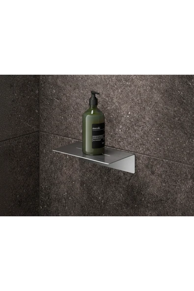 Chalybes Paslanmaz Çelik Modern Duş Rafı - Şampuanlık ve Banyo Düzenleyici ürün görseli 1