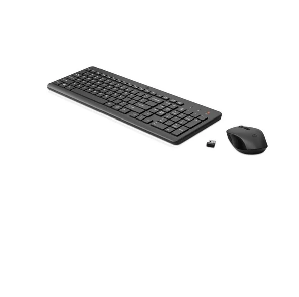 HP 330 Kablosuz Klavye Mouse Seti Siyah 2V9E6AA ürün görseli 1