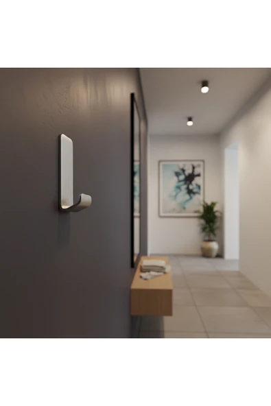 Chalybes Premium Paslanmaz Çelik Yapışkanlı Duvar Askısı - Modern Banyo ve Antre Askılığı ürün görseli 1