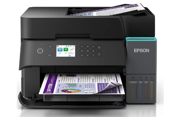 Epson EcoTank L6370 Wi-Fi + Tarayıcı + Fotokopi Renkli Çok Fonksiyonlu Tanklı Mürekkep Püskürtmeli Yazıcı ürün görseli 1