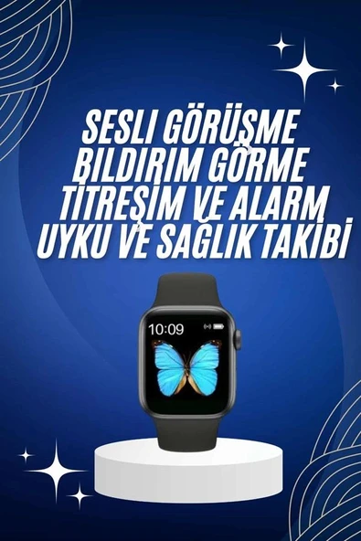 Arama Cevaplayabilen Akıllı Saat Bluetooth Bağlantılı Sosyal Medya Girişli P202235S9766 ürün görseli 1