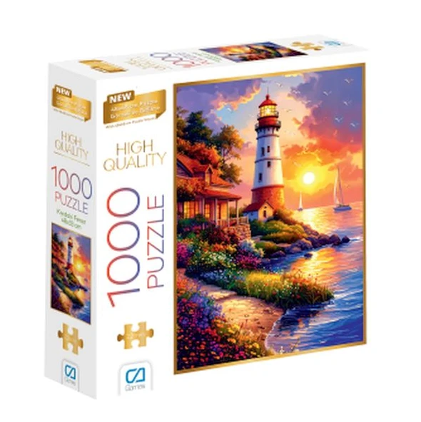 Kıyıdaki Fener Puzzle 1000 ürün görseli 1