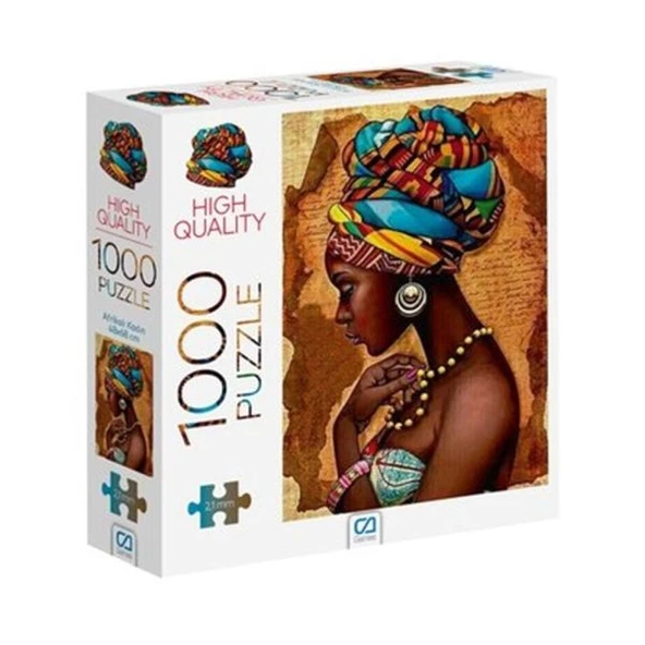 Afrikalı Kadın Puzzle 1000 ürün görseli 1