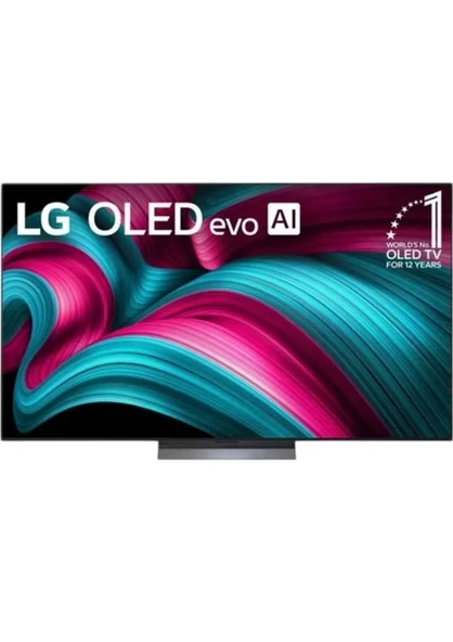 LG OLED65C54LA 65'' 165 Ekran Uydu Alıcılı 4K Ultra HD Smart webOS OLED Evo TV ürün görseli 1