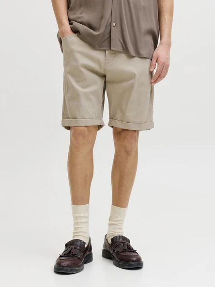 JACK JONES Erkek Günlük Pamuklu Şort 12288485 ürün görseli 1
