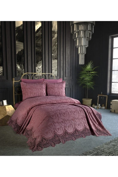 Anna Karina Home Consept Isabella 3 Parça Pike Takımı / Pique Set ürün görseli 1