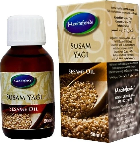 MECİTEFENDİ SUSAM YAĞI 50 ML ürün görseli 1