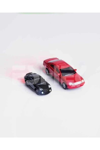 Maket Işıklı Araba 1-100 Ölçek ürün görseli 1